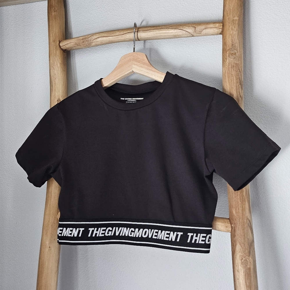 Black Crop Top